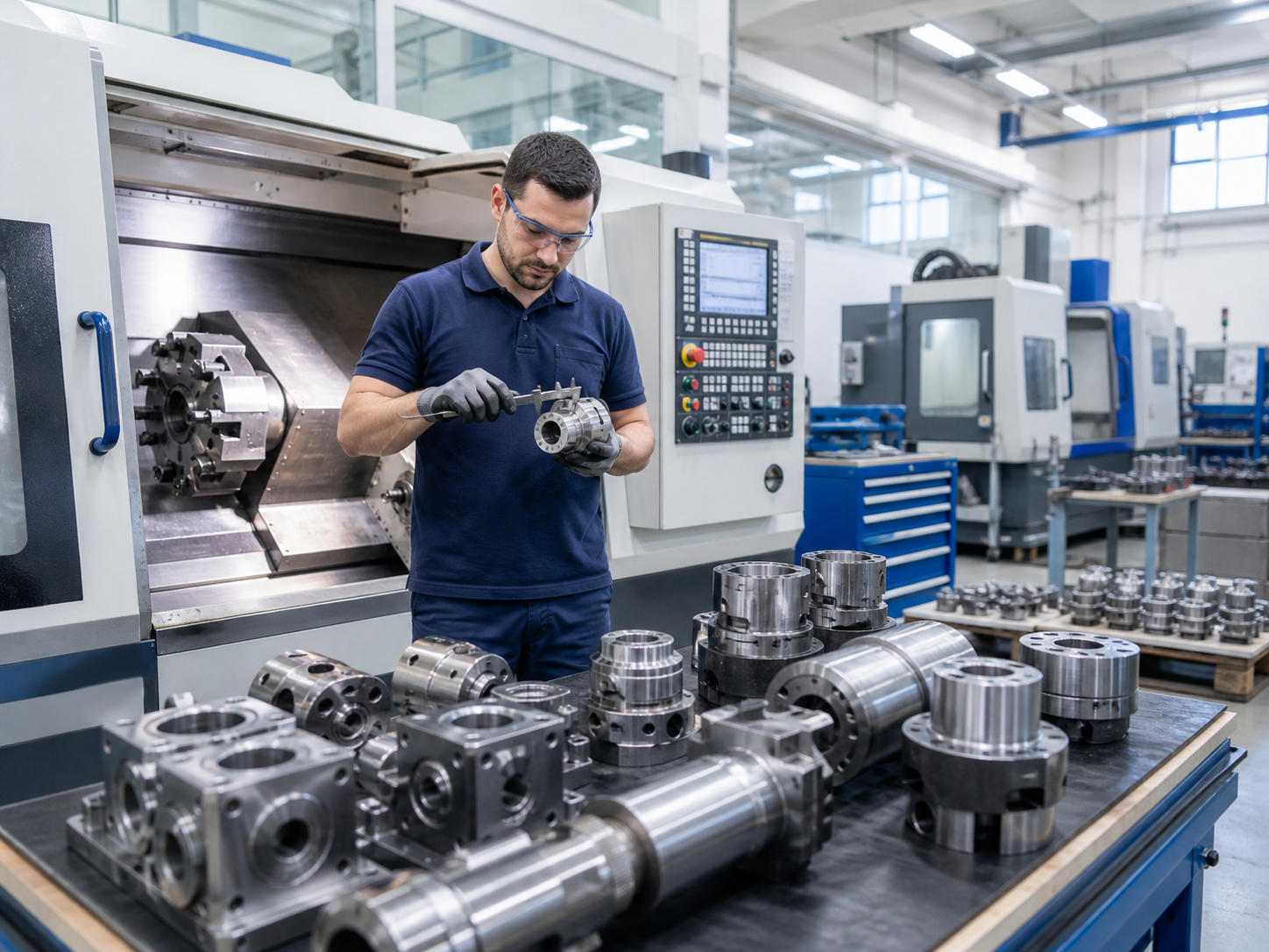 ERC Hidrolik CNC makine parkuru